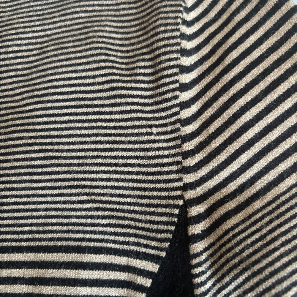 Rag & Bone Black and Beige Short Sleeve Dress - Picture 11 of 11
